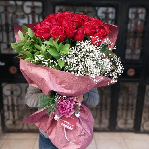 31 KIRMIZI GÜL BUKETİ