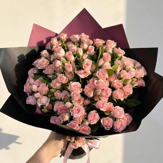 Pembe çardak gul Buket i