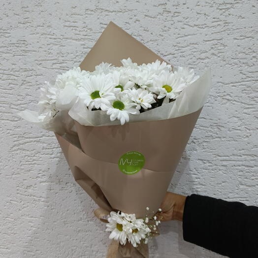 Beyaz Papatya Buketi