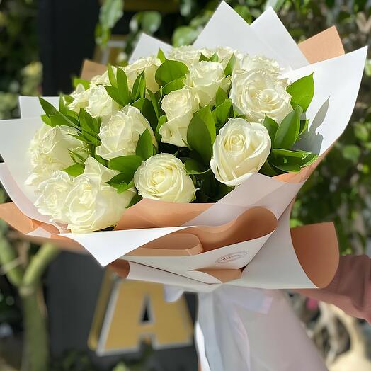 Beyaz Zarafet Buketi