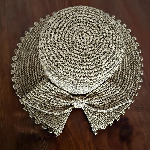 Birinci sınıf el orgusu kadın şapka