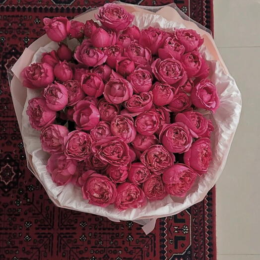 Rose Şakayık Buketi