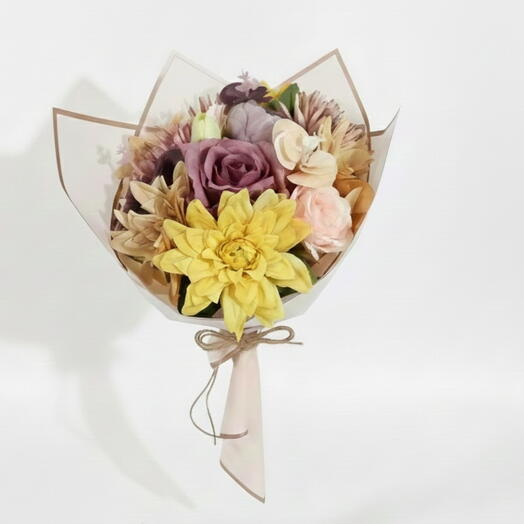 Pastel ruyalar buketi