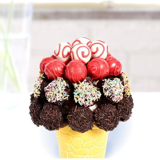 Renkli Duşler Aranjmanı