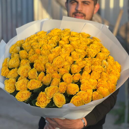 Sunny Gold 101 sarı gul