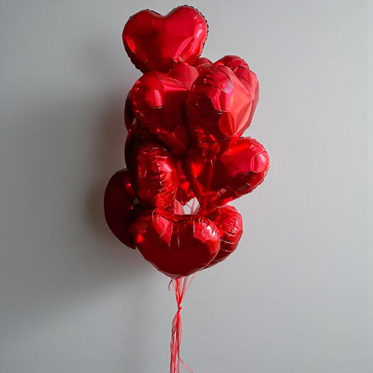 10 adet kalpli balon