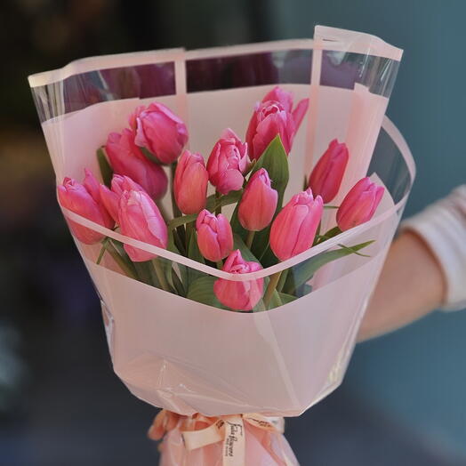 Tulips pink