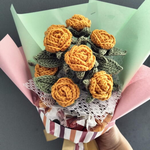 MİNİ ROSE BOUQUET YELLOW