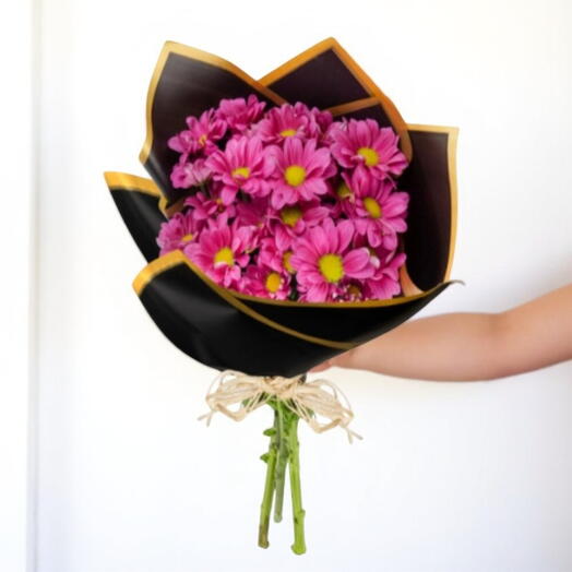 Pembe Papatya Buketi