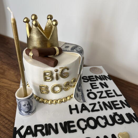 Big Boss Birthday Cake