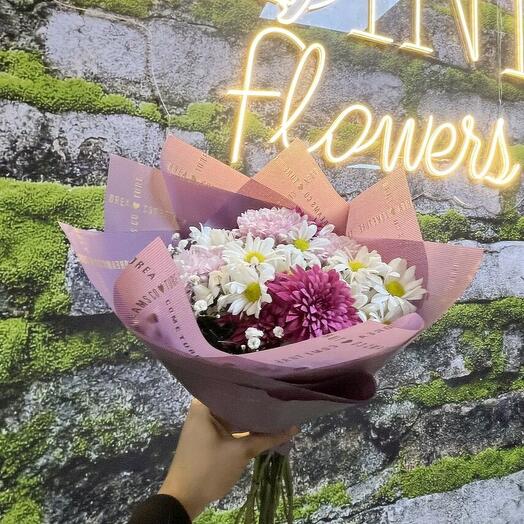 Point Flowers Mix Buket