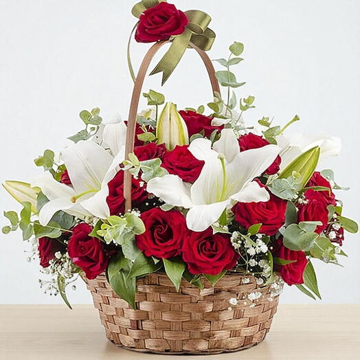 Sepette kazablanka Gul