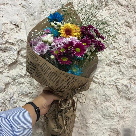 Букет хризантем