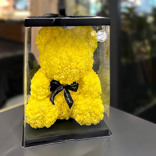 Sarı Gullu Teddy Bear