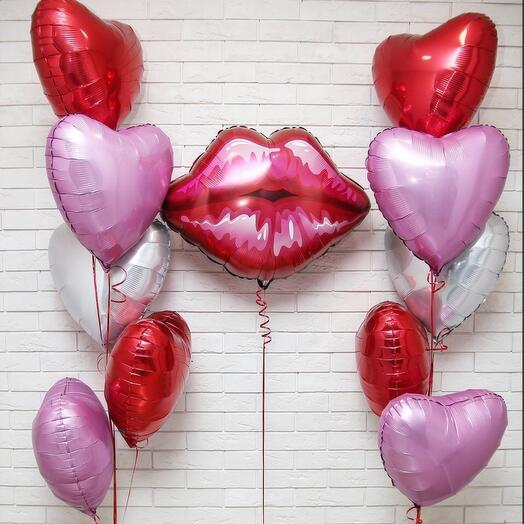 Öpücük Balon Seti
