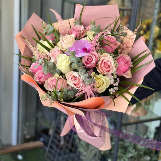 Pink Athena Gul Buketi