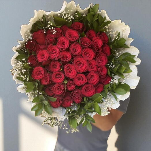 41 li ithal gul buketi