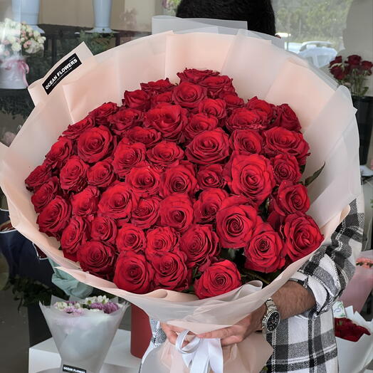 51 Red Rose Bouquet