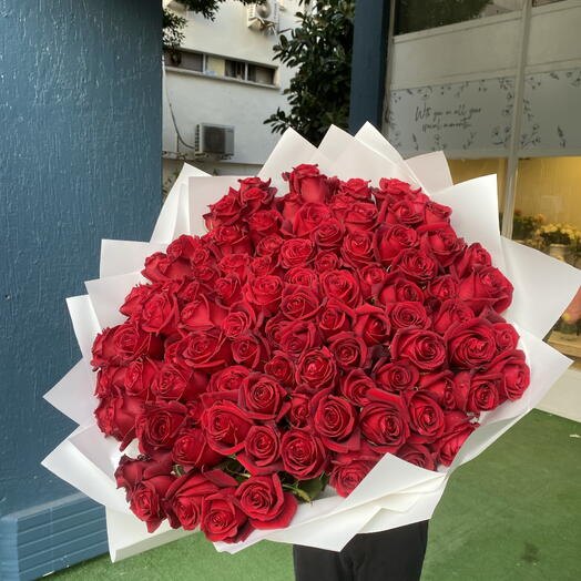 101 Red Rose Bouquet