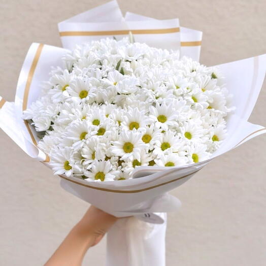 Beyaz Papatya Buketi