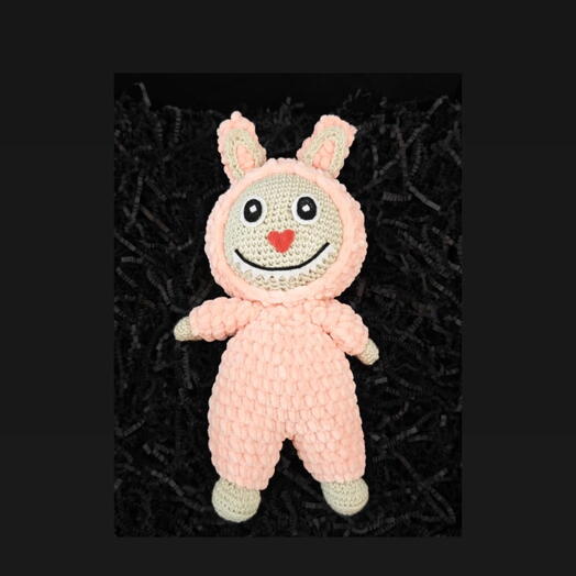 El Yapımı Örgu Oyuncak Pembe