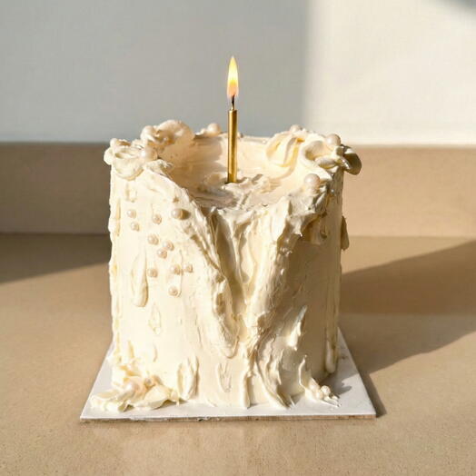 Candle Shaped Cake