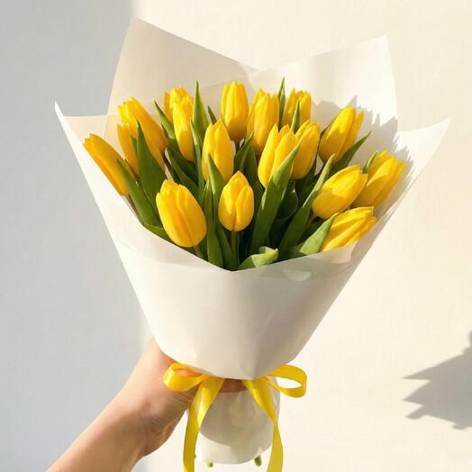 Sarı Lale Buketi