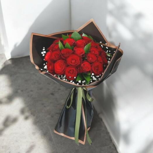 25 Red Rose Bouquet