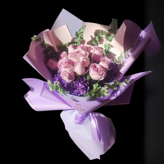 Lilac rose - lila Gul