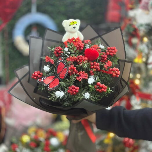 Yılbaşı Buketi Orta Boy