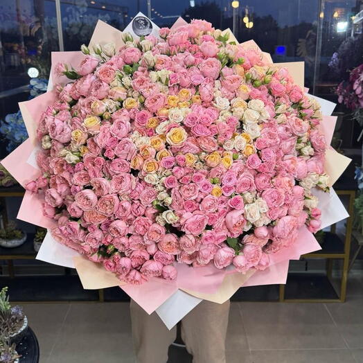 Spray rose bougetss