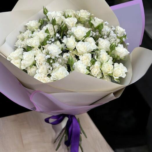 Mini Beyaz Guller Buketi