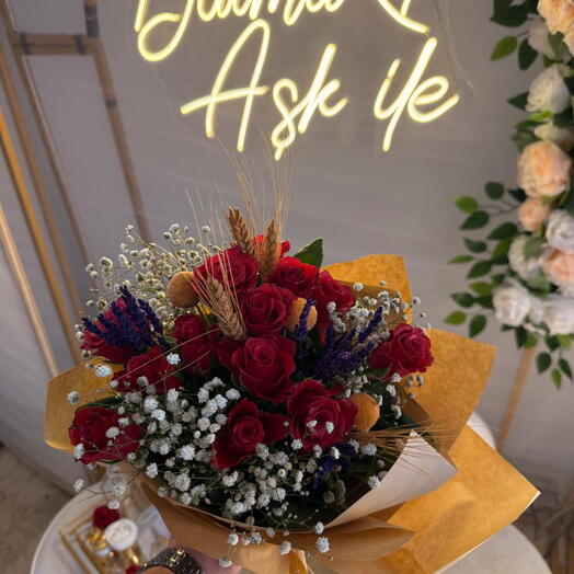 Red Rose Bouquet W Cipso