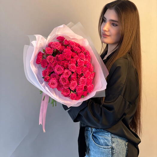 21 dal dallı gül  buketi