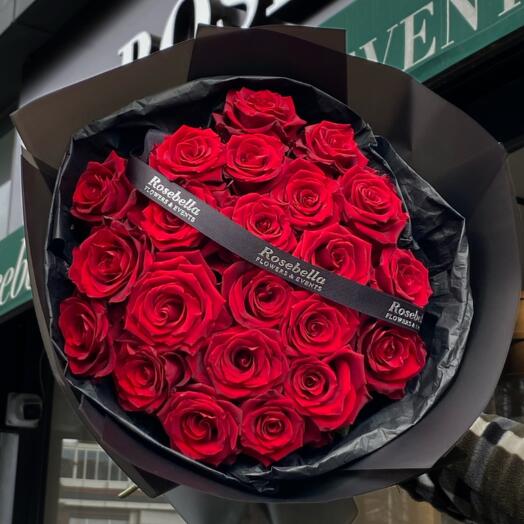 21 Kırmızı Gul Buketi