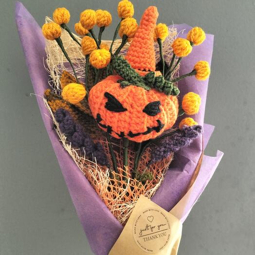 HAPPY HALLOWEEN PUMPKİN BOUQUET