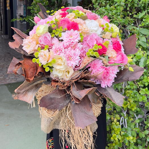 Şakayık Lisyantus Mix buket