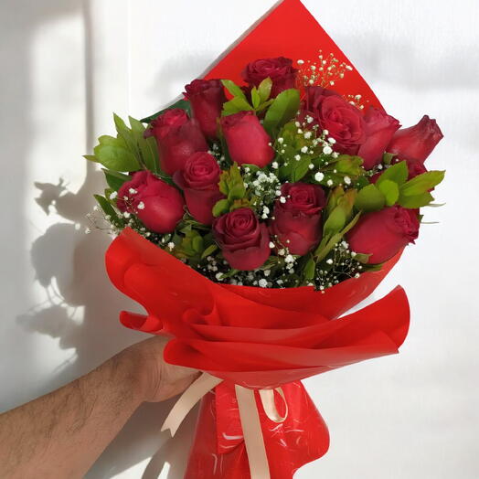 Kırmızı Gul Buketi