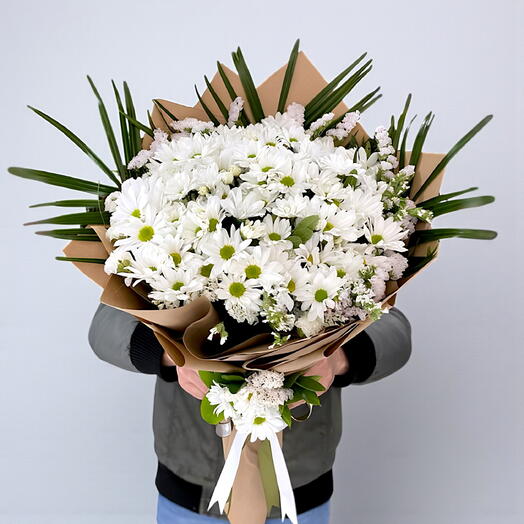 BEYAZ PAPATYA BUKETİ