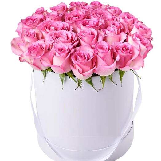 Beyaz Kutuda Athena Pembe Guller