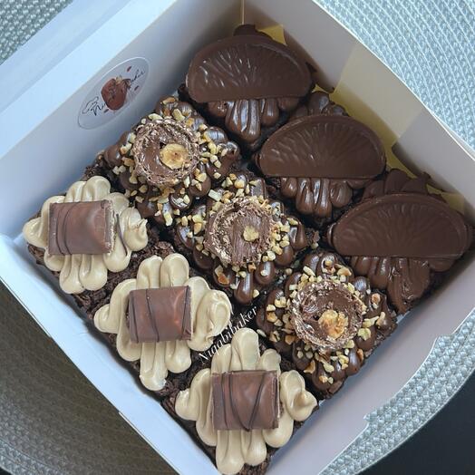 Deluks Brownie Box