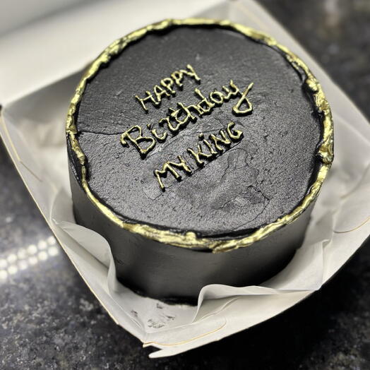 Siyah Altın Bento Pasta