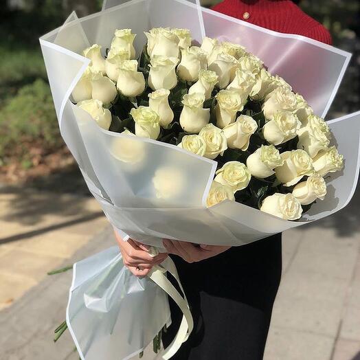 33 uzun beyaz guller