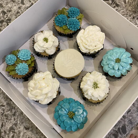 Baby Boy Cupcake - Erkek Bebek Kapkek (9)