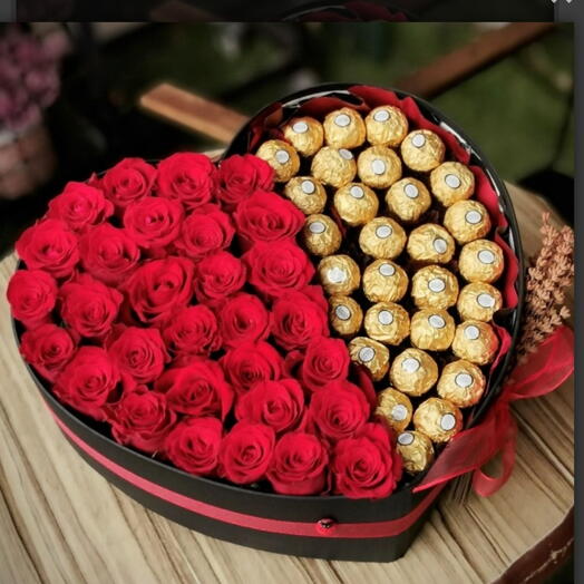 Tatlı Aşkım Guller ve Çikolata