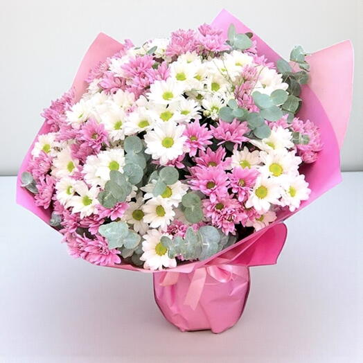 Renkli Papatya Buketi