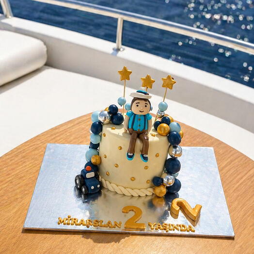 Little Captain Celebration Cake