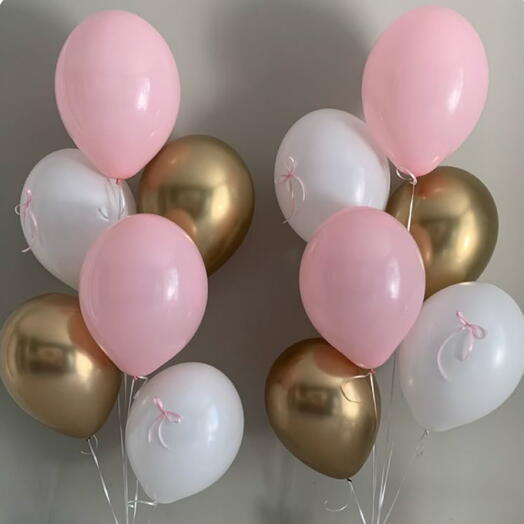 12 tane renkli balon