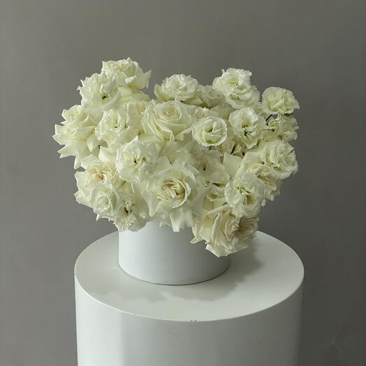 Mix box rose + lisianthus