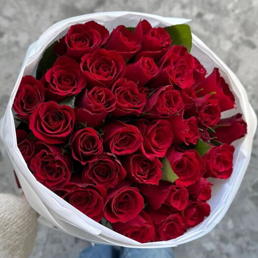Luxury 25 kırmızı gul buketi